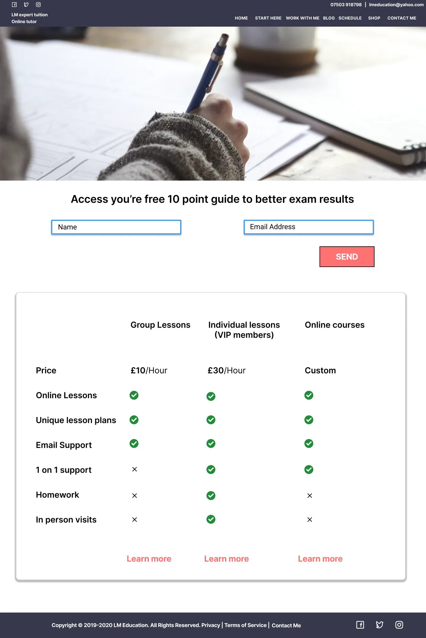 LM Expert Tuition — project image 4